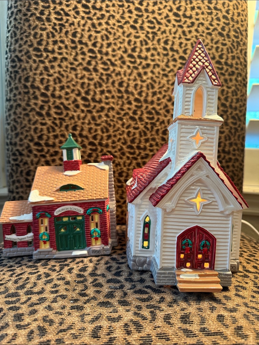 (Retired) Dept 56 Original Snow Village. “Good Shepherd Chapel & Church School”